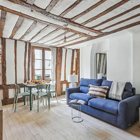 Appartement Bnbnova - Chic 1br Steps From The Louvre & Palais Royal & Opera *