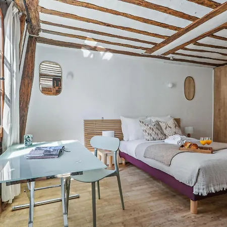 Bnbnova - Chic 1br Steps From The Louvre & Palais Royal & Opera Appartement
